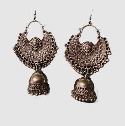 ChandBali Oxidized Earrings